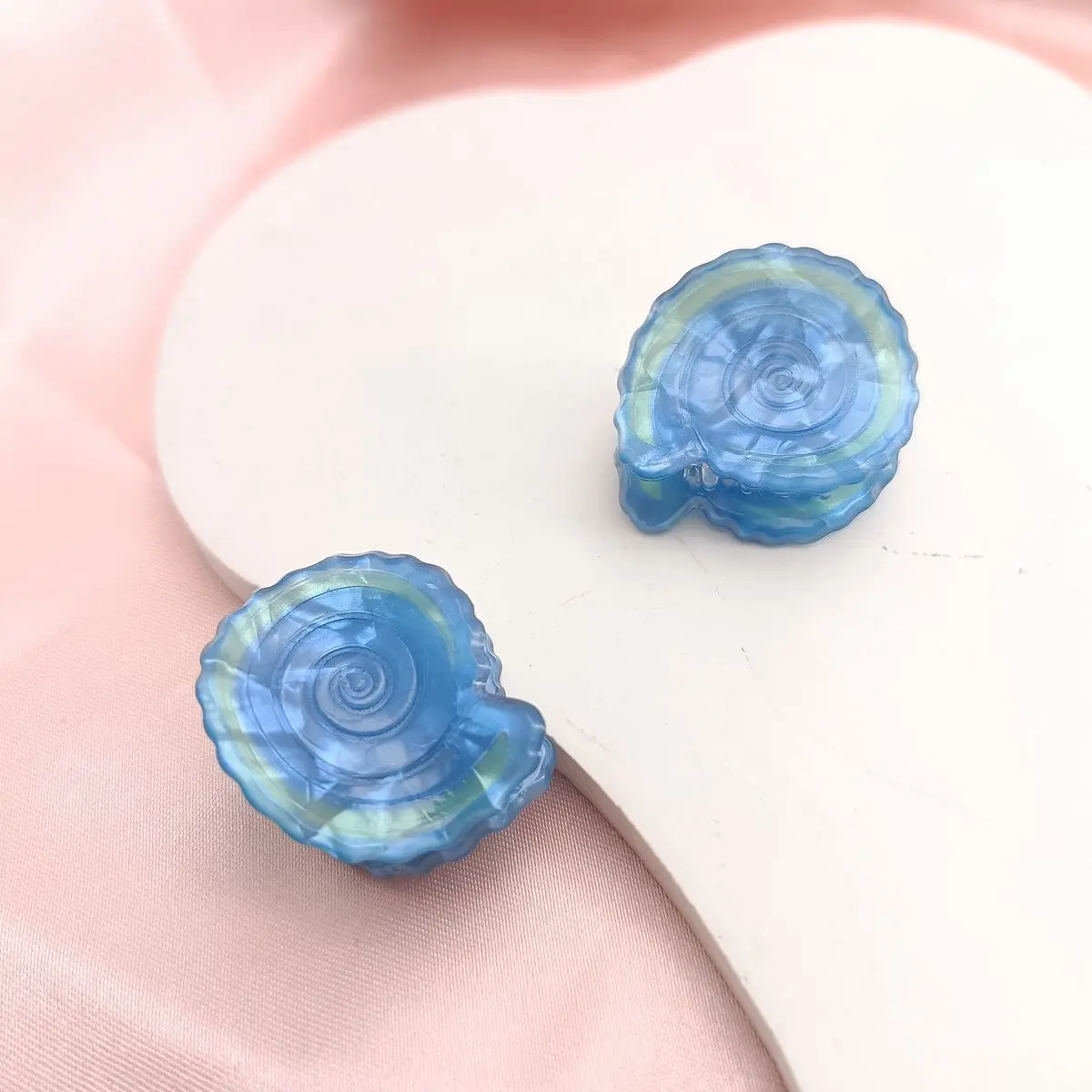 2/10PCS Personalized Animals Hairpin Acetate Animal Hair Clip Cartoon Fish Mini Hair Claw Hair Accessories Seashell Girls