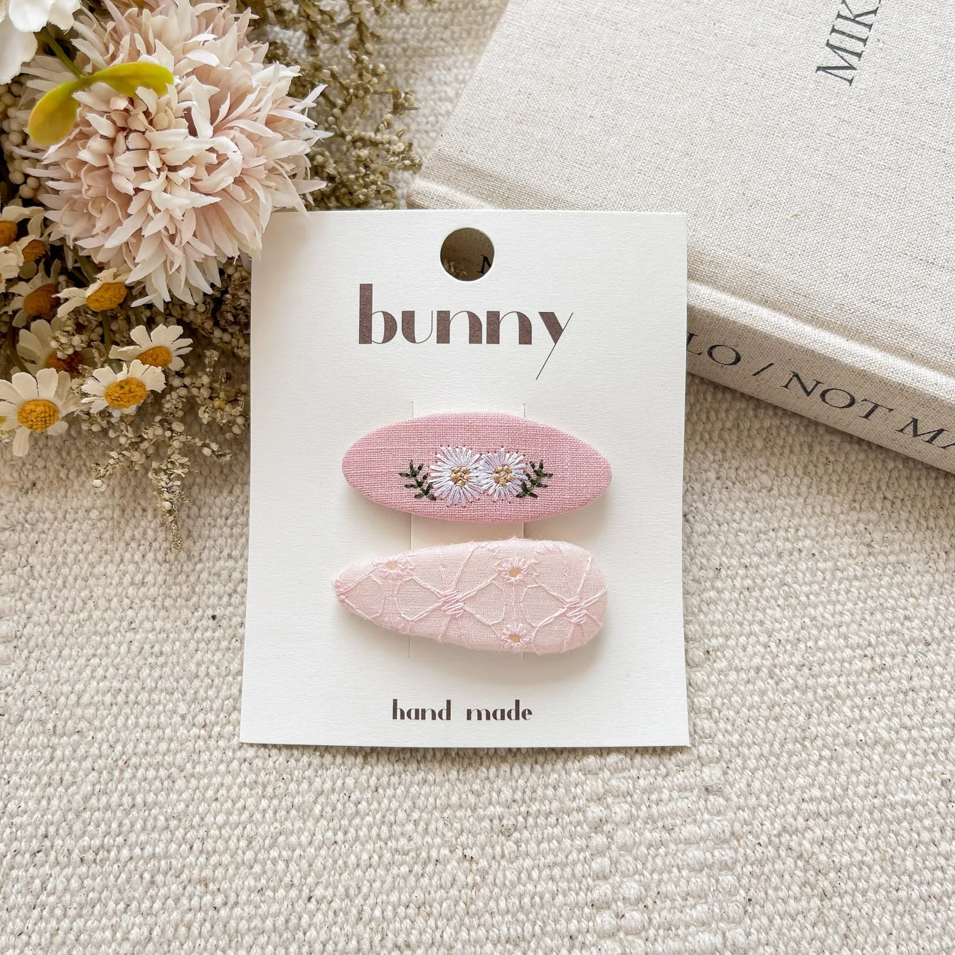 2Pcs Girls Sweet Hair Clip Headwear Bow Love Cute Bb Clips Pink Hairpin Fashionable Lovely Princess Sisters Hair Accessories