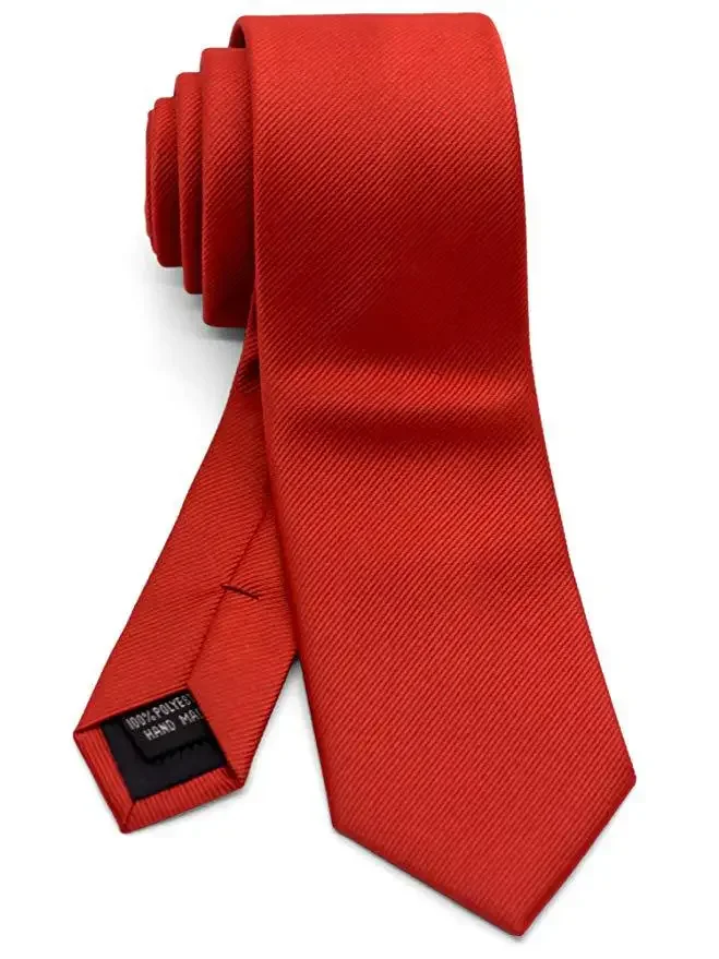 Tie For Men Formal Skinny Size Neckties Classic Men's Solid Colorful Wedding Ties 6cm Groom Gentleman Narrow gravata