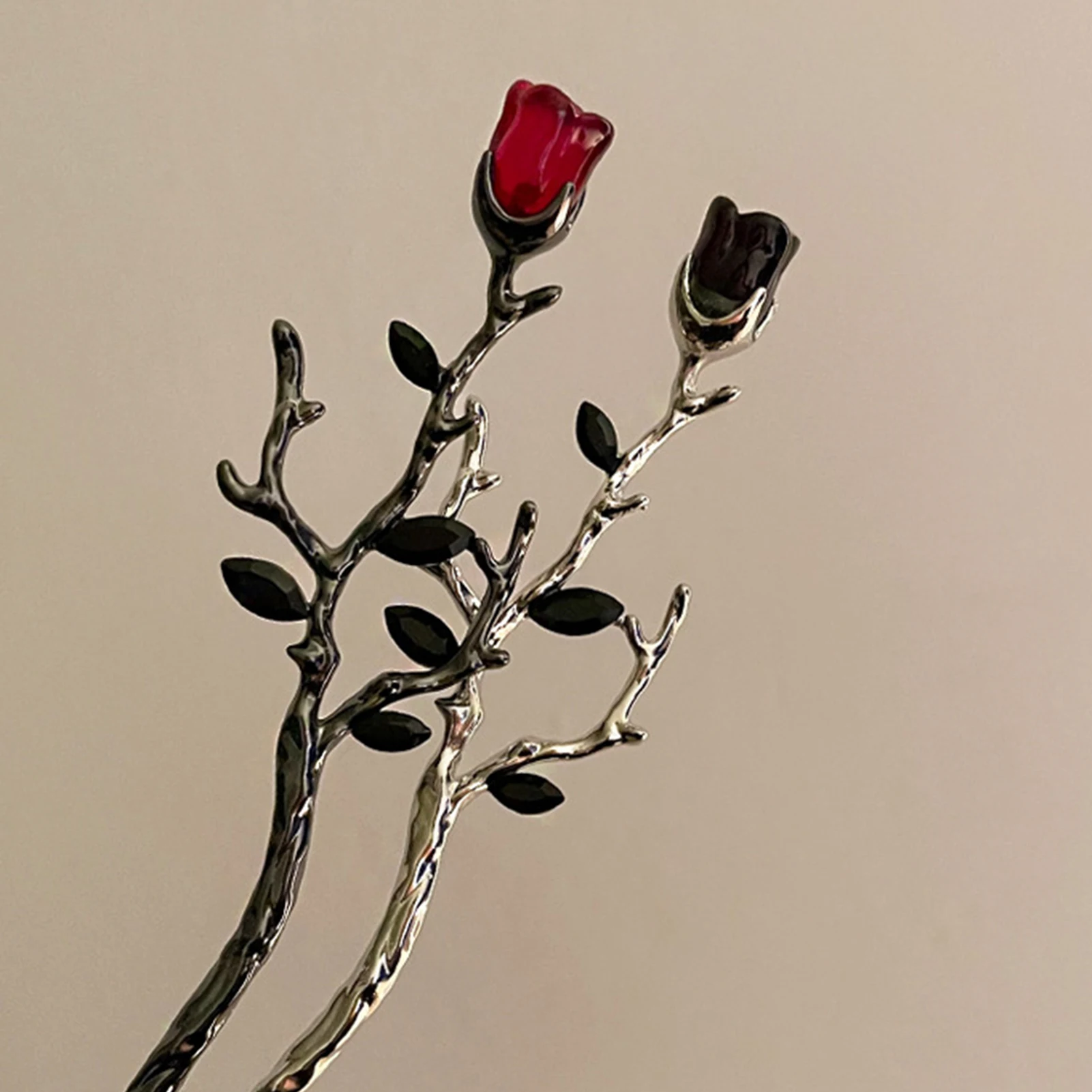 Modern Hair Stick Flower Metal Hairpin Forks For Women Hair Chopsticks Hair Accessories New Chinese Hanfu Hair Jewelry Gifts