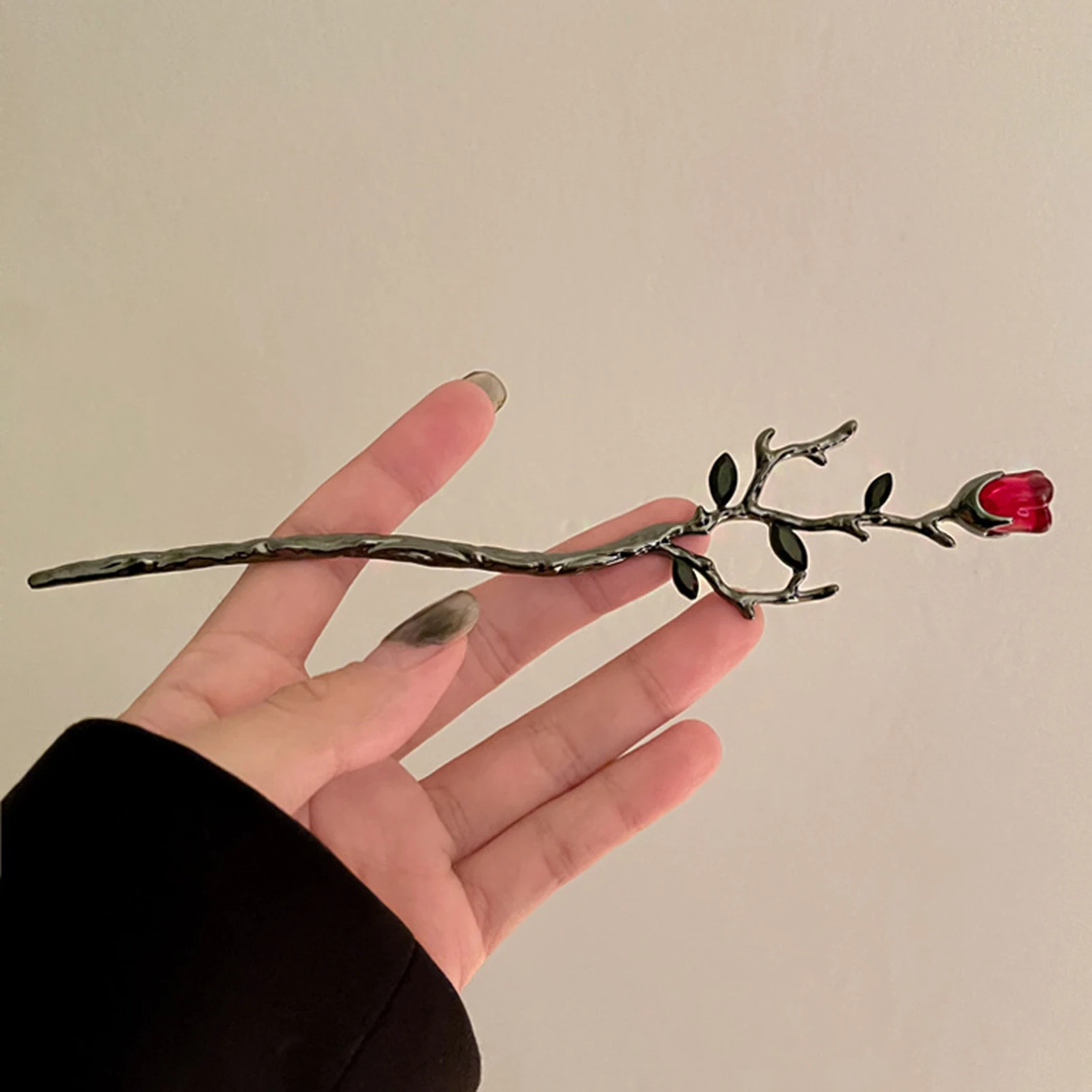 Modern Hair Stick Flower Metal Hairpin Forks For Women Hair Chopsticks Hair Accessories New Chinese Hanfu Hair Jewelry Gifts