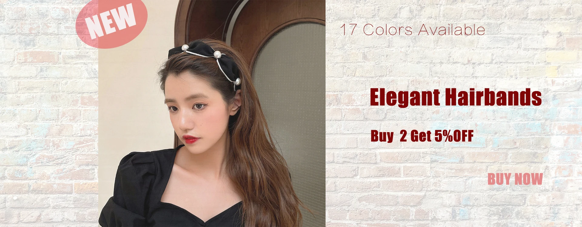 New Twist Hair Clip Plastic Acrylic Bead Imitation Pearl Hairpin Twisted Design Women Hair Accessories