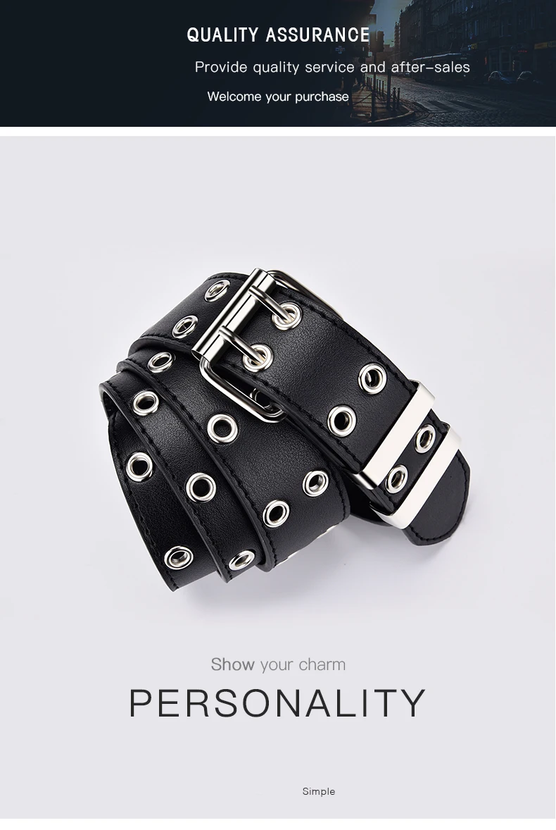 Fashion Alloy women Belts Chain luxury for Genuine Leather New style Pin Buckle Jeans Decorative Ladies Retro Decorative Punk