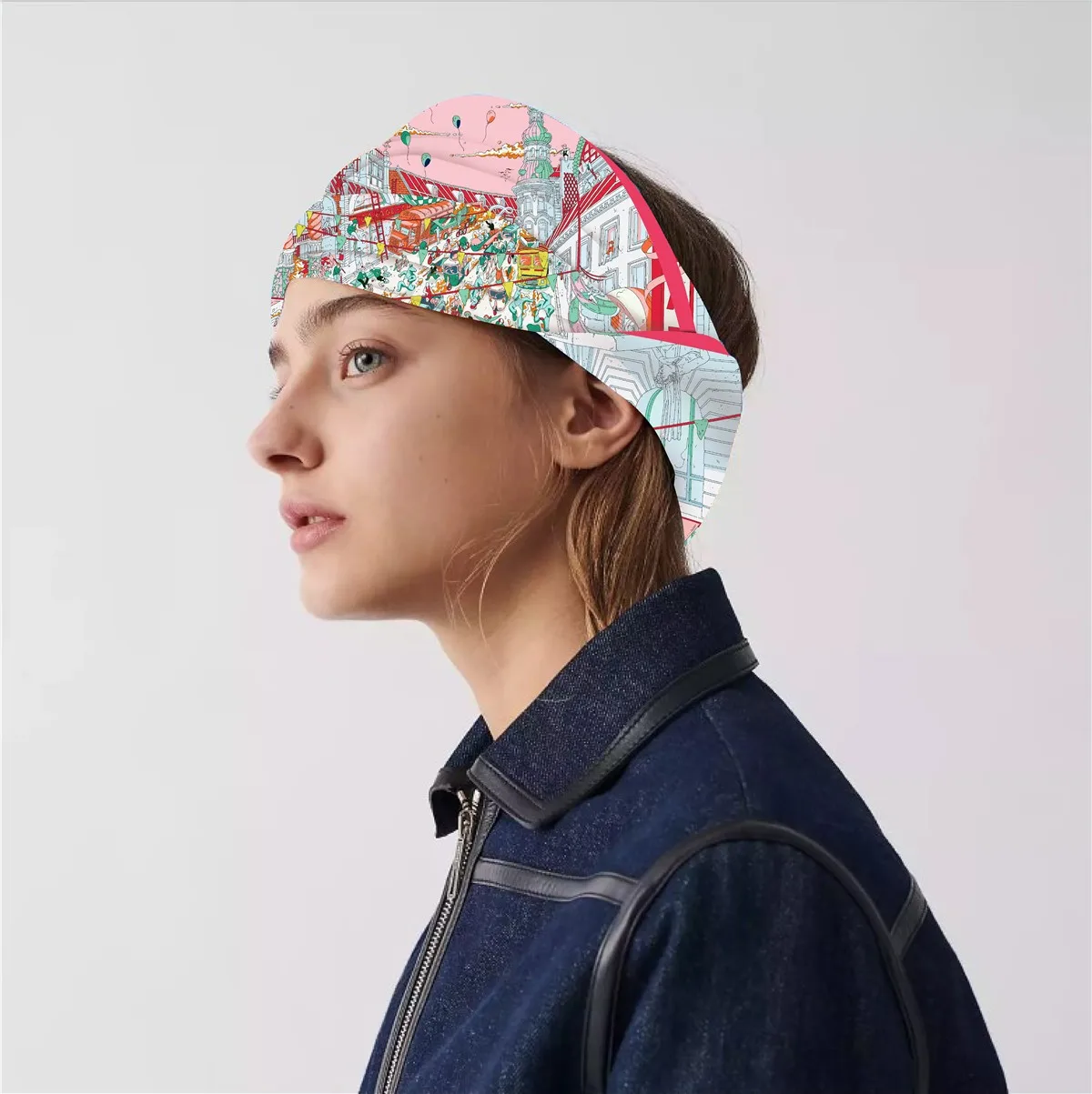 New Summer Air-conditioned Room Warm Square Scarf French Fashion Women's Shawl Gift Fashion Trend Headscarf