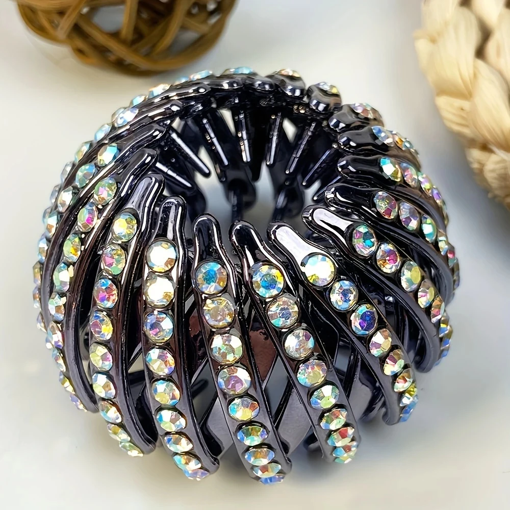 Ponytail Hair Rings Clips Hair Clips Women Bird Nest Shaped Hair Hairpin Simple Magic Lazy Braider Tool Women Hair Accessories