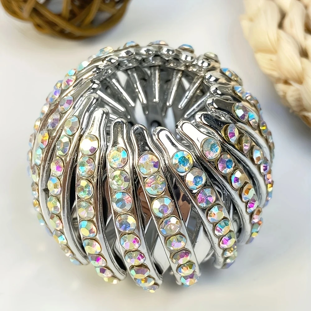 Ponytail Hair Rings Clips Hair Clips Women Bird Nest Shaped Hair Hairpin Simple Magic Lazy Braider Tool Women Hair Accessories