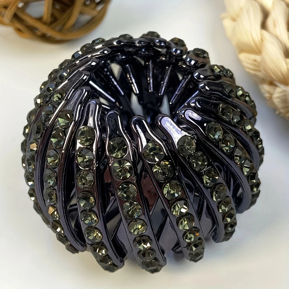 Ponytail Hair Rings Clips Hair Clips Women Bird Nest Shaped Hair Hairpin Simple Magic Lazy Braider Tool Women Hair Accessories