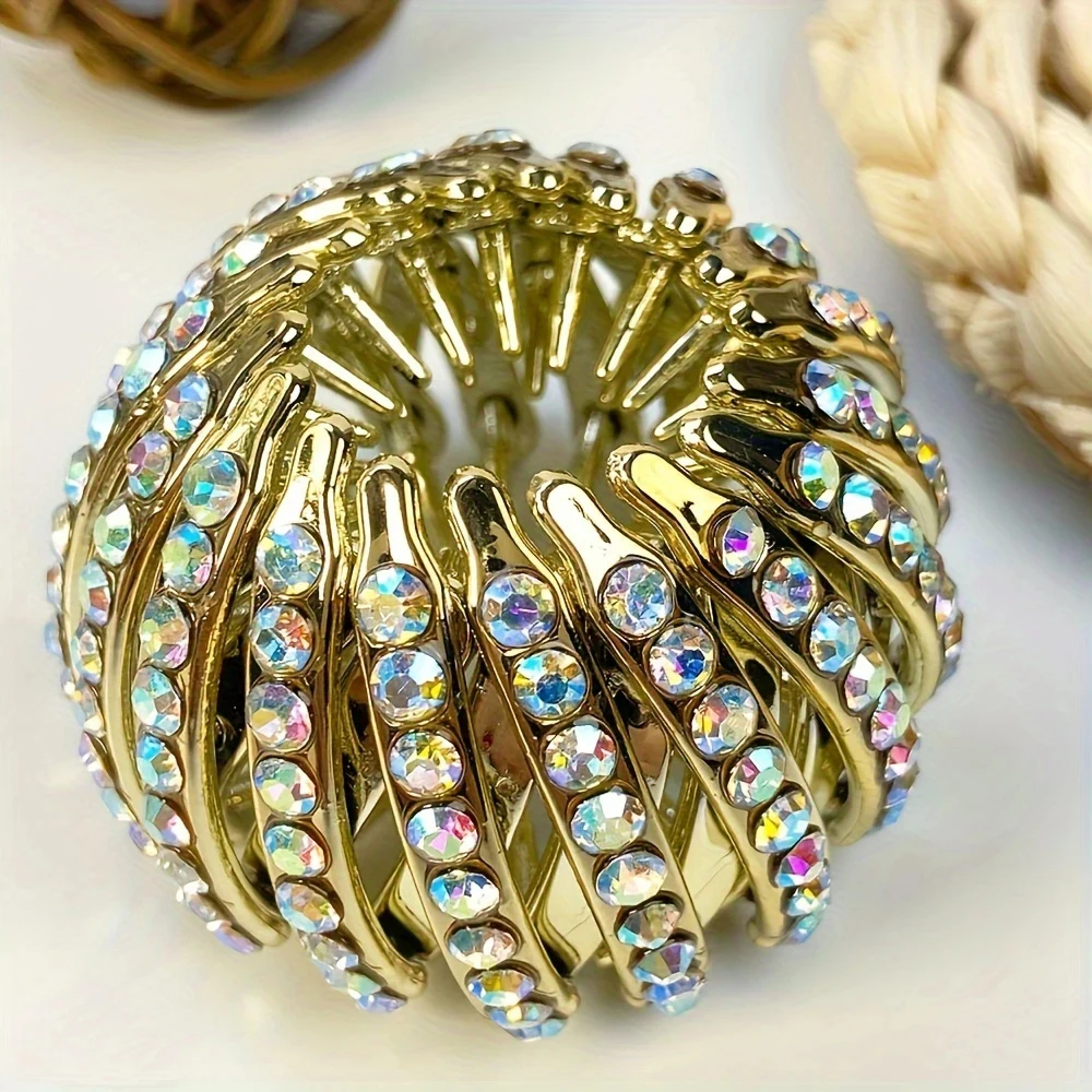 Ponytail Hair Rings Clips Hair Clips Women Bird Nest Shaped Hair Hairpin Simple Magic Lazy Braider Tool Women Hair Accessories