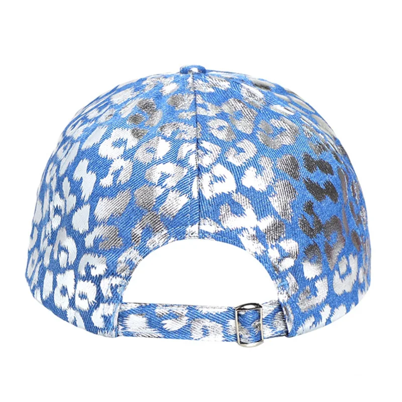 Leopard Print Plain Color Baseball Cap Breathable Sunshade Warm Couple Hat for the Four Seasons
