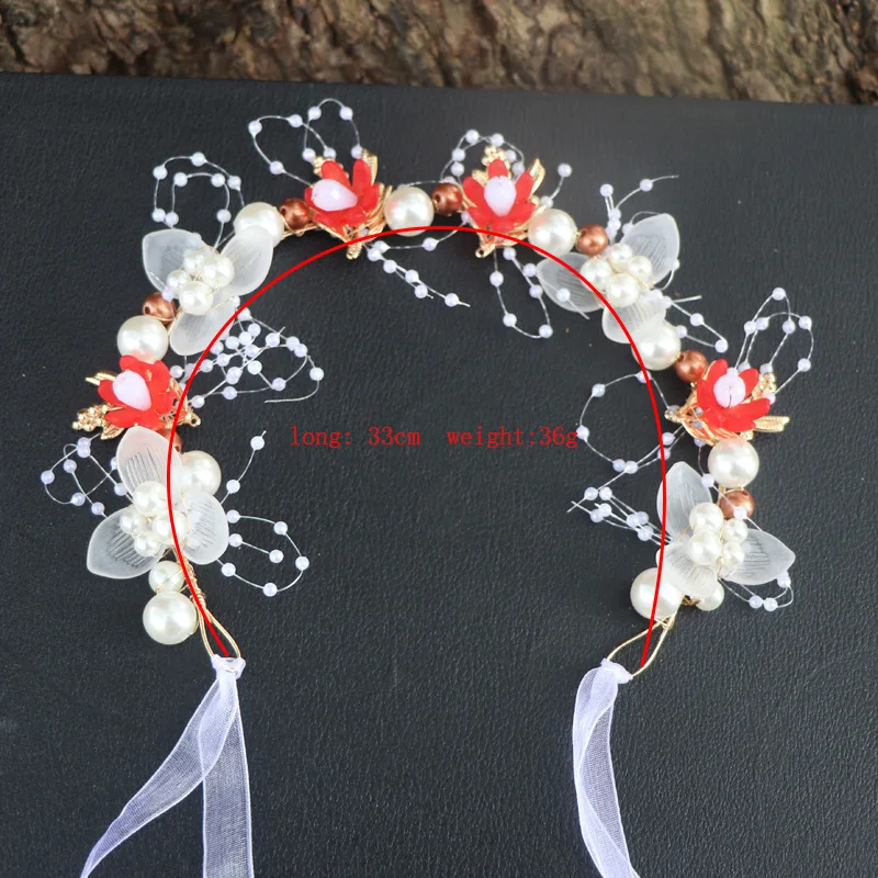 1pc Children Hair accessories Forest style Flower wreath Extremely fairy-like Hairband Hair hoop Princess Flower girl Hairpin fo