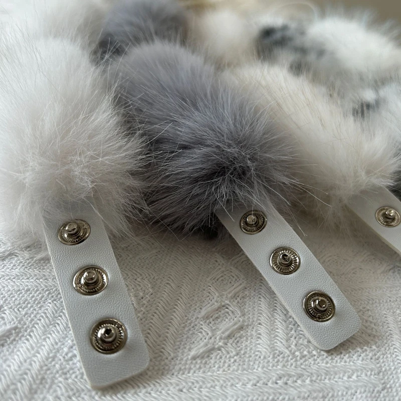 Girl Heart Furry Necklace Plush Neck Collar Detachable Warm Adjustable Exaggerated Collar Cosplay Costume