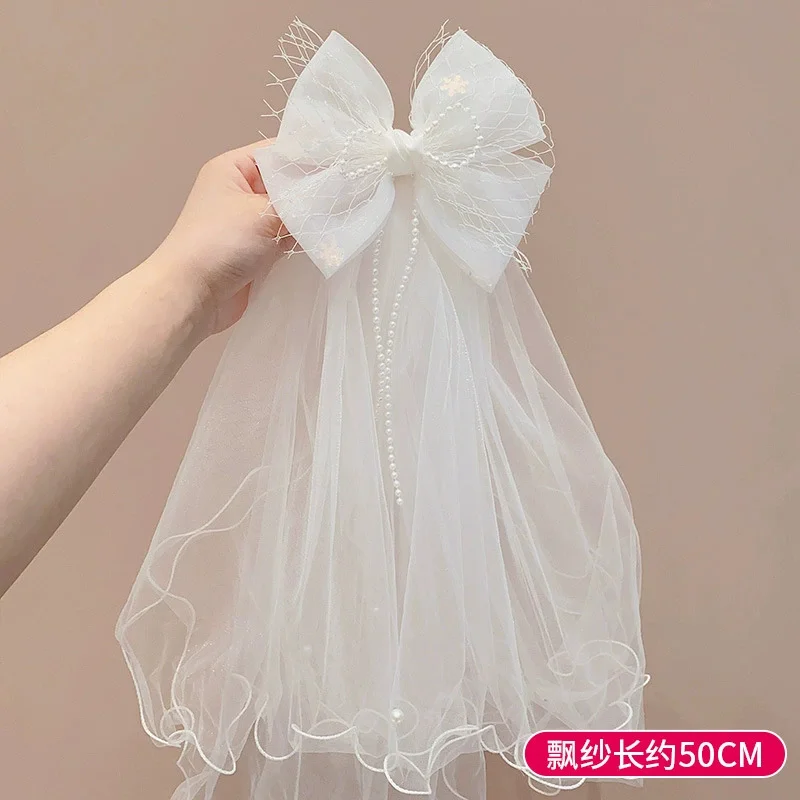 Children's Crown Bow Headcloth, Girl's Super Fairy Luminous Hair Clip, Little Girl Princess Hair Clip, Baby Birthday Headpiece