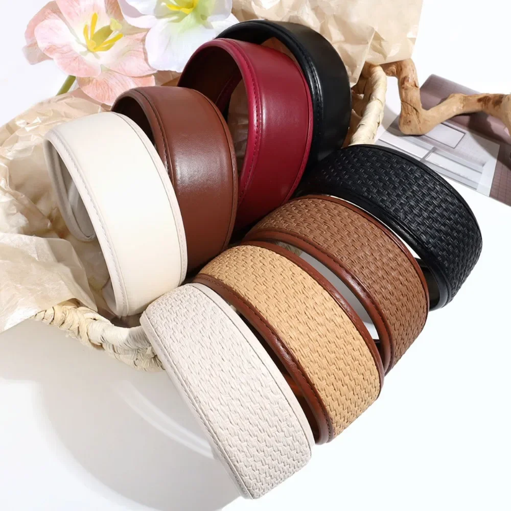 New 2025 Retro PU Leather Hairbands Wide Turbans Non-slip Hoop Headband Elegant Hair Accessories Women Girls Fashion Items Gifts