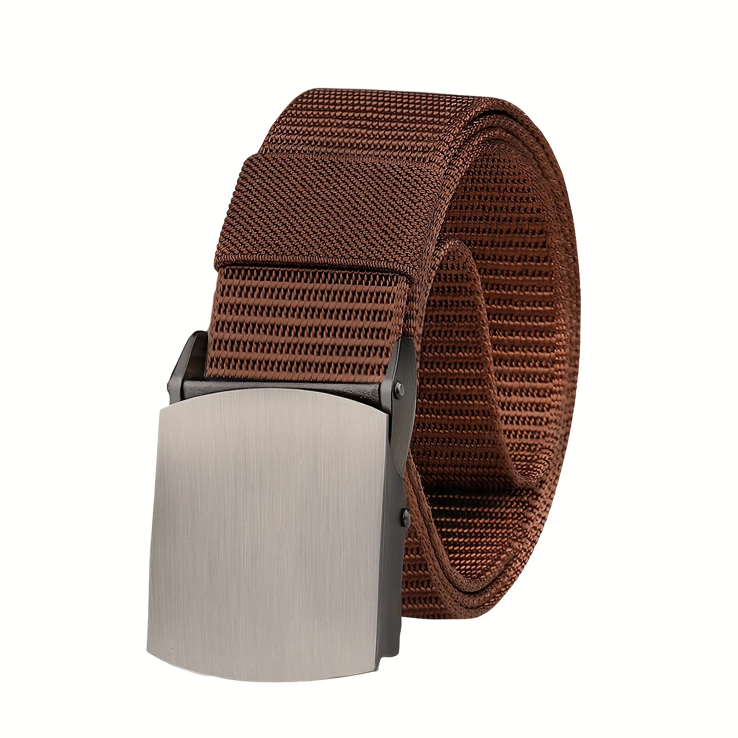 New Men's Tactical Waist Belt Alloy Buckle Casual Canvas Belts With Quick Detachable Outdoor Belt, Outdoor Training Hiking Belt