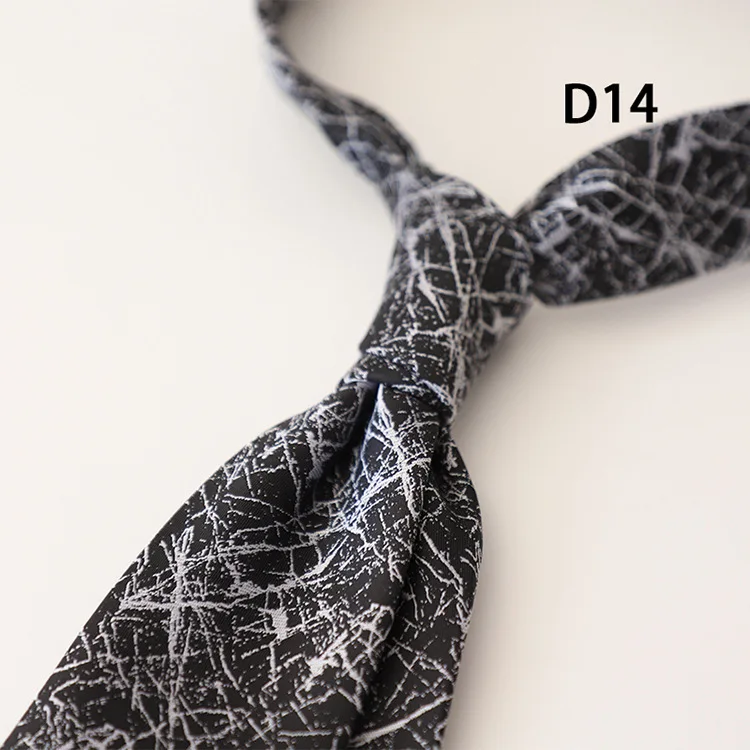 2025 Summer Men's Korean Formal Business 8CM Neckties Simple Solid Brown Red Neck Ties Handmade Polyester Necktie Suit Cravat