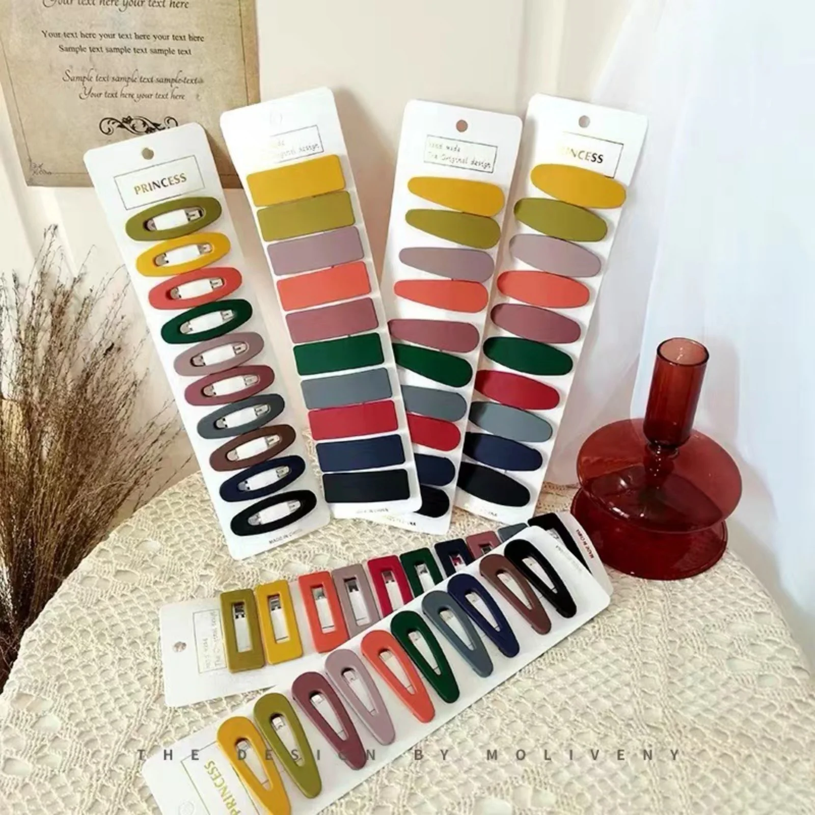 10PCS Simple Colorful Frosted Small BB Clip Bangs Shattered Hair Clip Back Of Head Side Clip Out Hundreds Of Clips Headwear