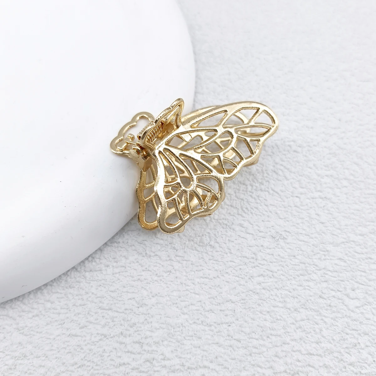 12 Styles Fashion Mini 4cm Metal Hair Claw For Women Gold Color Cross Crab Hair Clip Korean Elegant Geometric Hairpin Girl Hair