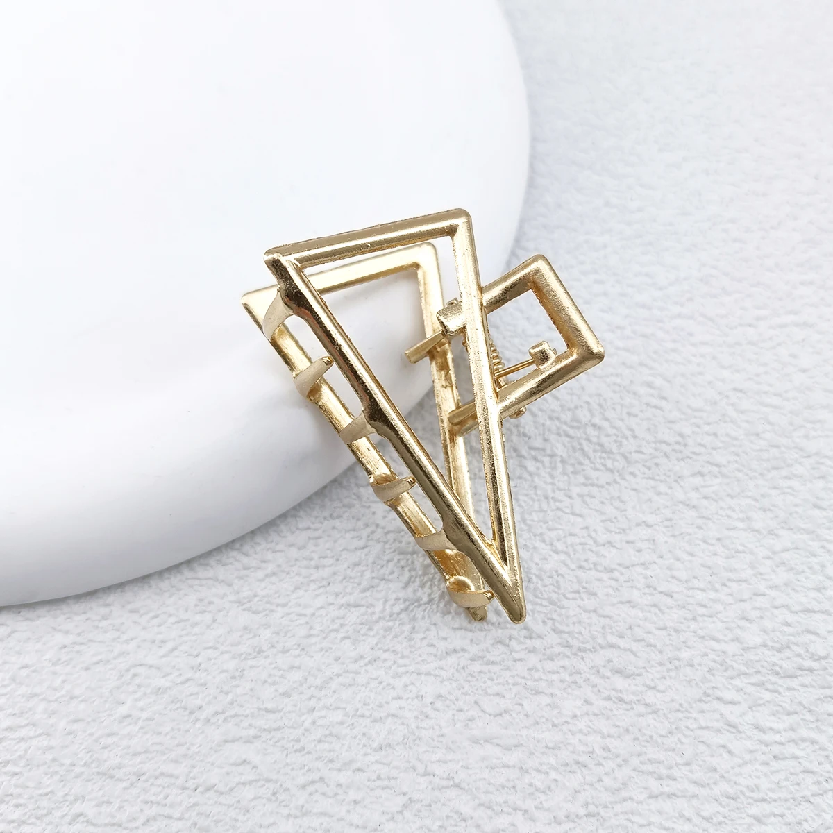 12 Styles Fashion Mini 4cm Metal Hair Claw For Women Gold Color Cross Crab Hair Clip Korean Elegant Geometric Hairpin Girl Hair