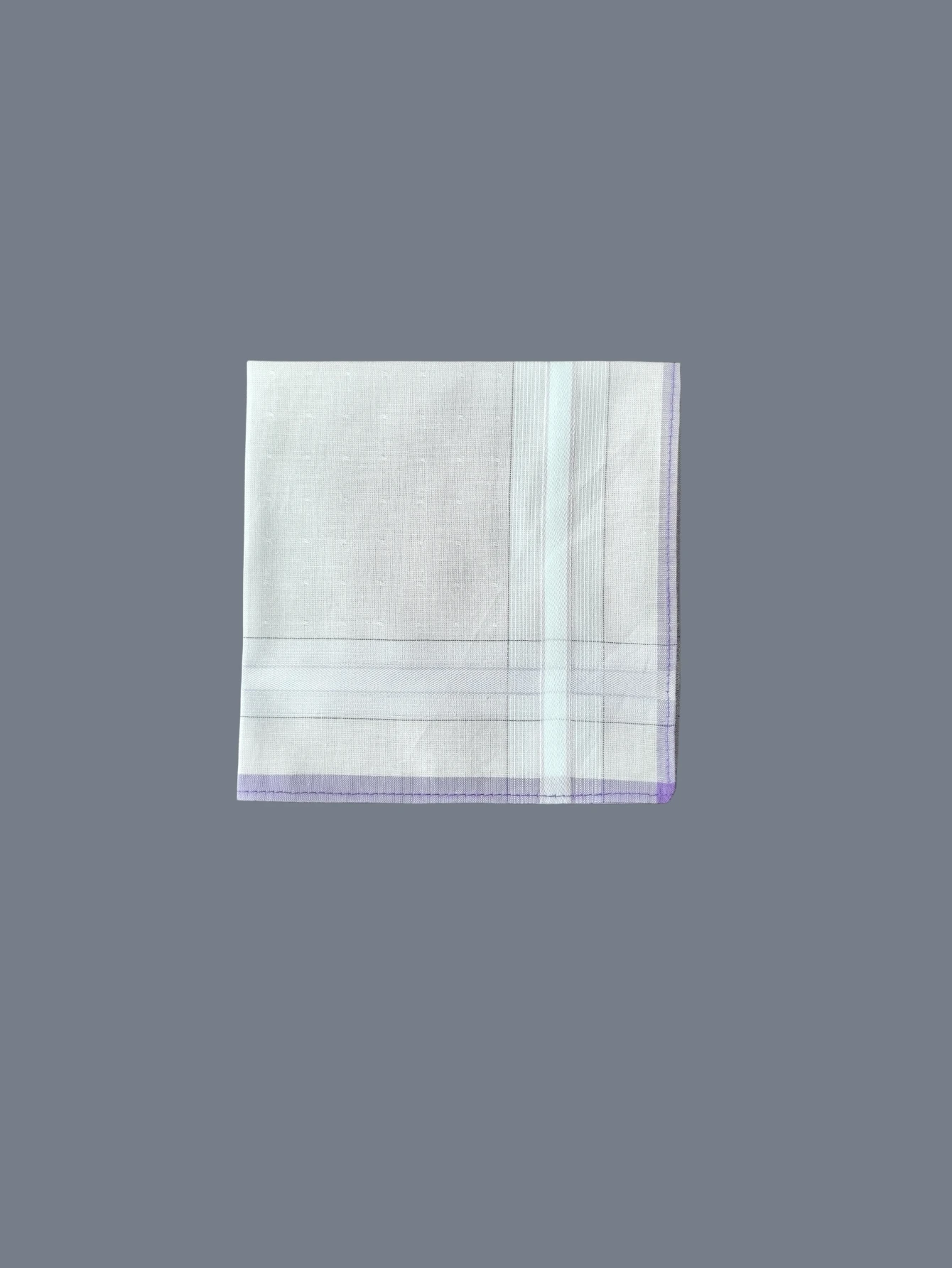 29CM/11.4-inch Cotton Jacquard Mini Handkerchief Universal Fashionable and Exquisite Decoration 6PCS, Thin Version