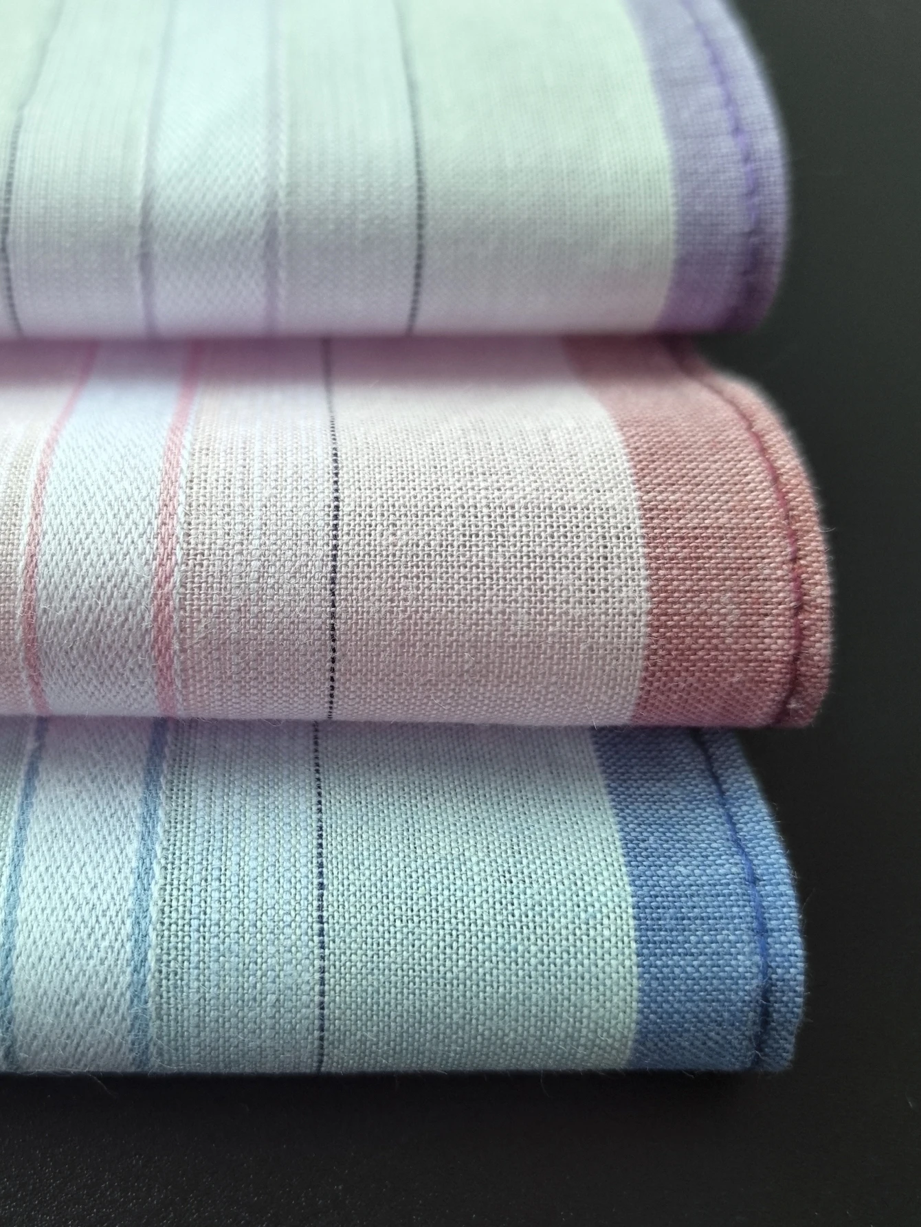 29CM/11.4-inch Cotton Jacquard Mini Handkerchief Universal Fashionable and Exquisite Decoration 6PCS, Thin Version