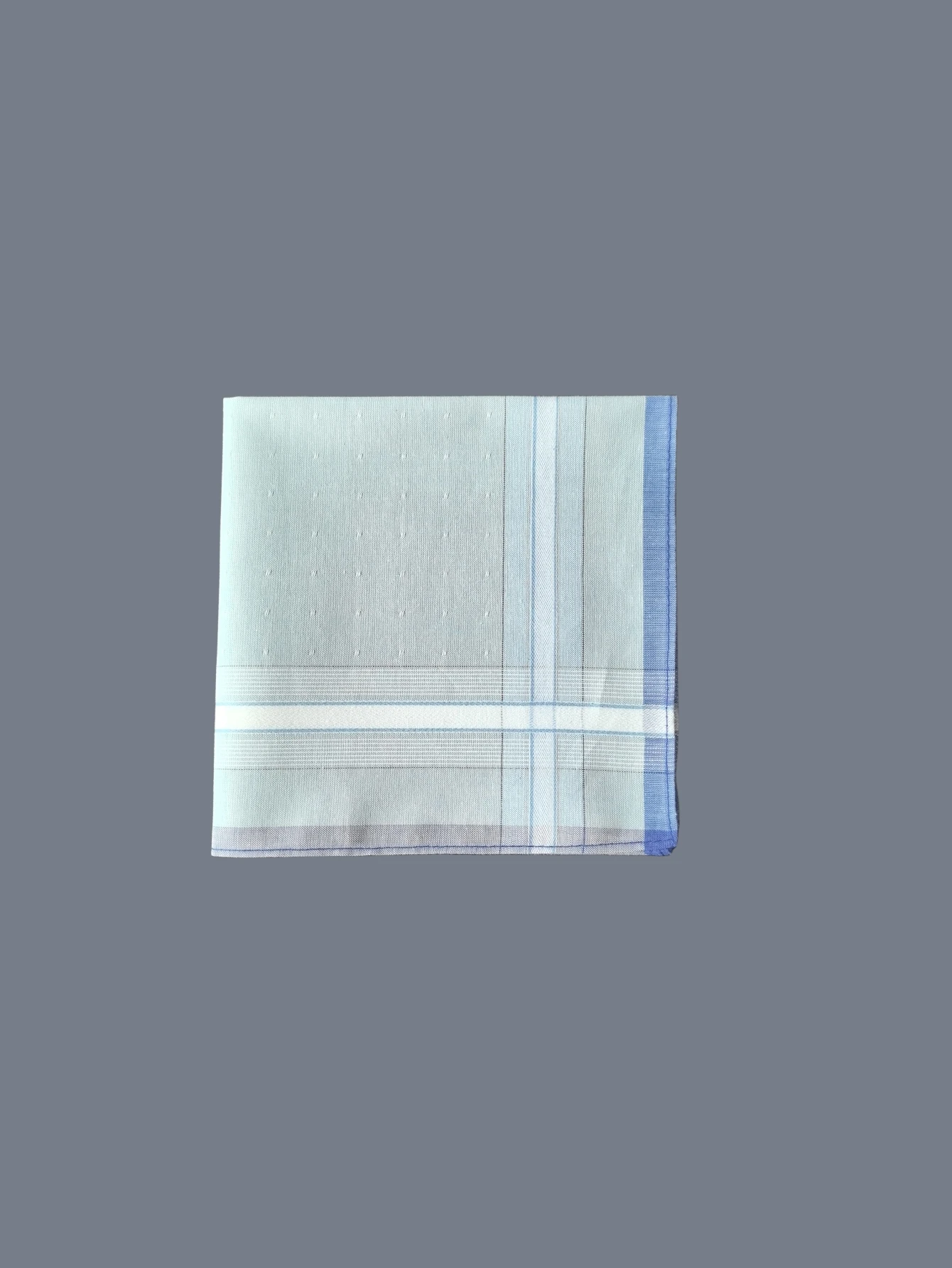 29CM/11.4-inch Cotton Jacquard Mini Handkerchief Universal Fashionable and Exquisite Decoration 6PCS, Thin Version