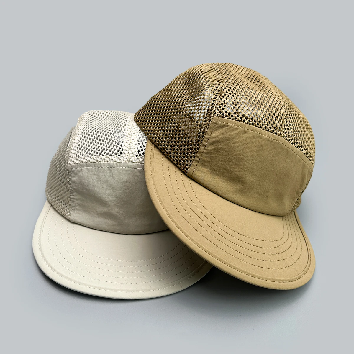 Korean Quick Drying Solid Baseball Hats Casual New Unisex Sunshade Mesh Breathable Ins Versatile Short Eave Fashion Peaked Caps