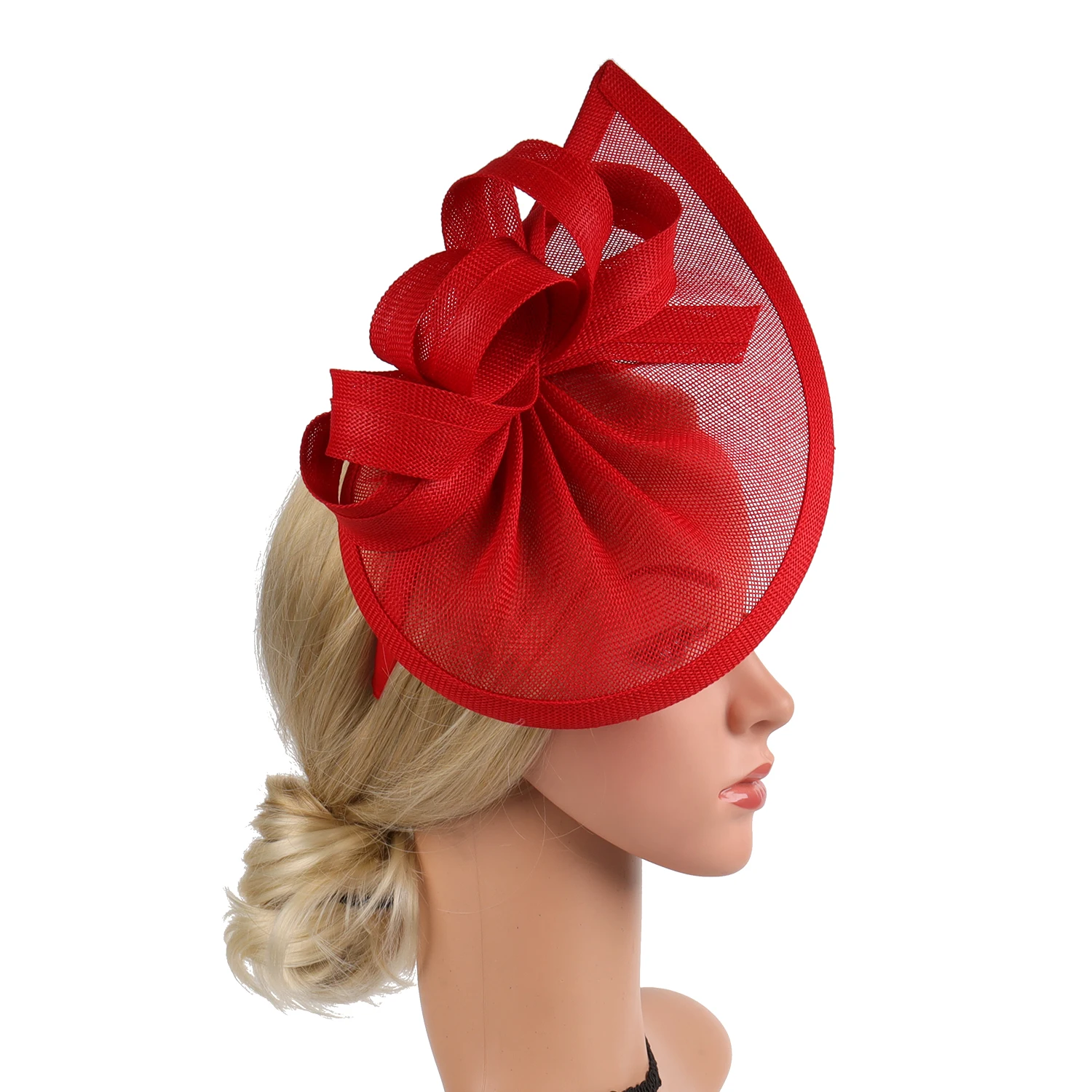 New Cocktail Tea Party Fascinator Headband Vintage Kentucky Derby Bowknot Fascinators for Wedding Women