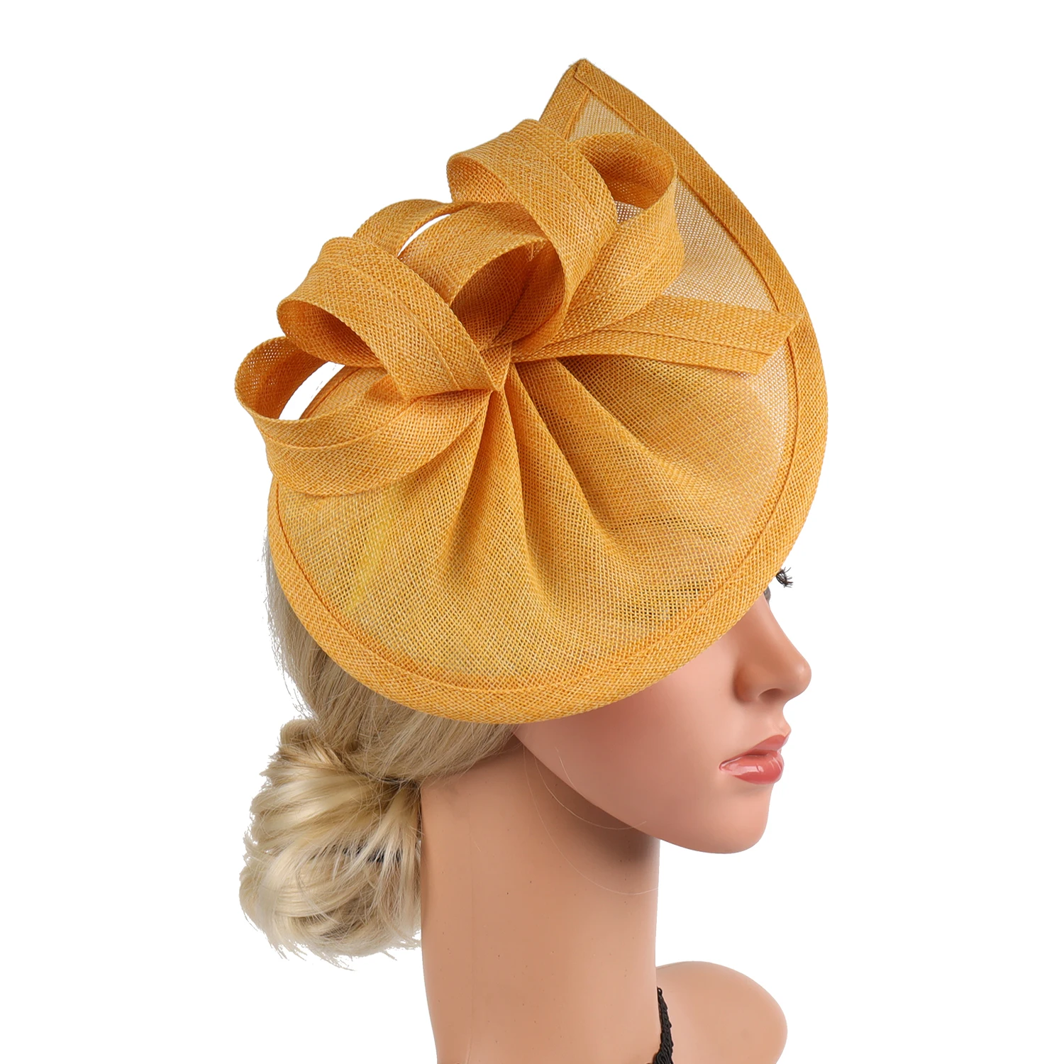 New Cocktail Tea Party Fascinator Headband Vintage Kentucky Derby Bowknot Fascinators for Wedding Women