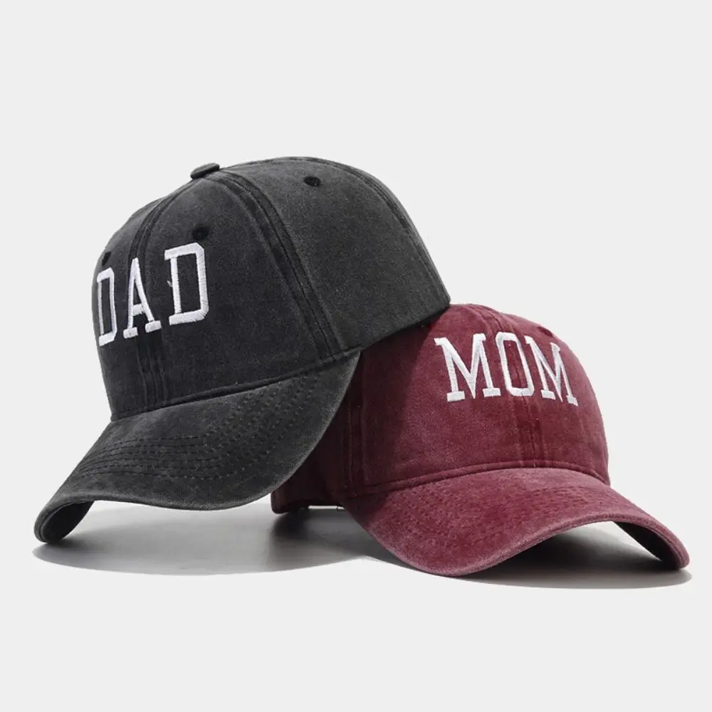 Fashion Women Men Hat Sport Visors Snapback Cap DAD MOM Embroidery Cotton Baseball Cap Sun Hat Breathable Outdoor Caps