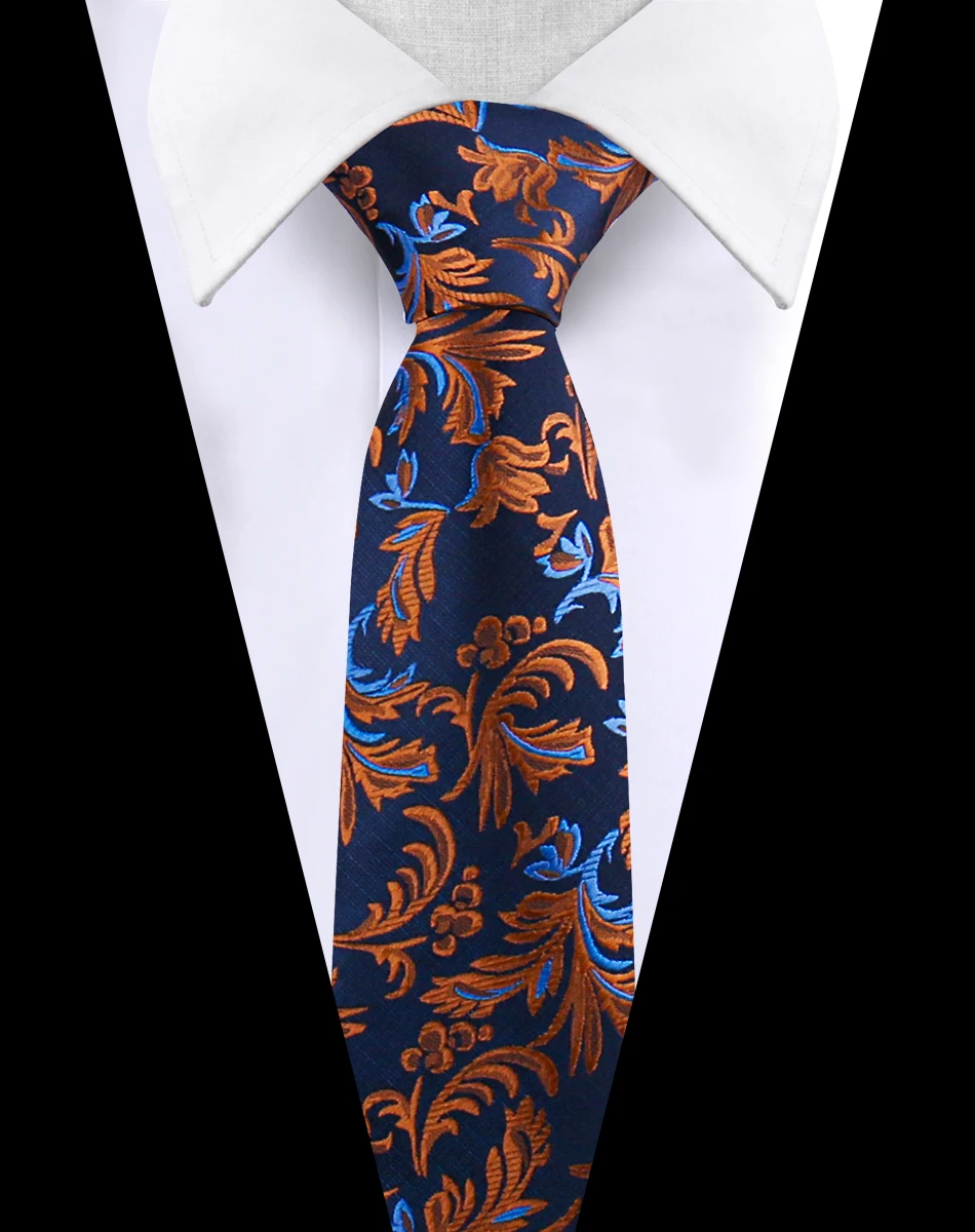 36 Color Men Ties Luxury Paisley Necktie Business Banquet Tie For Man Fashion Blue Vintage Slim Skinny Wedding Gravatas Gifts