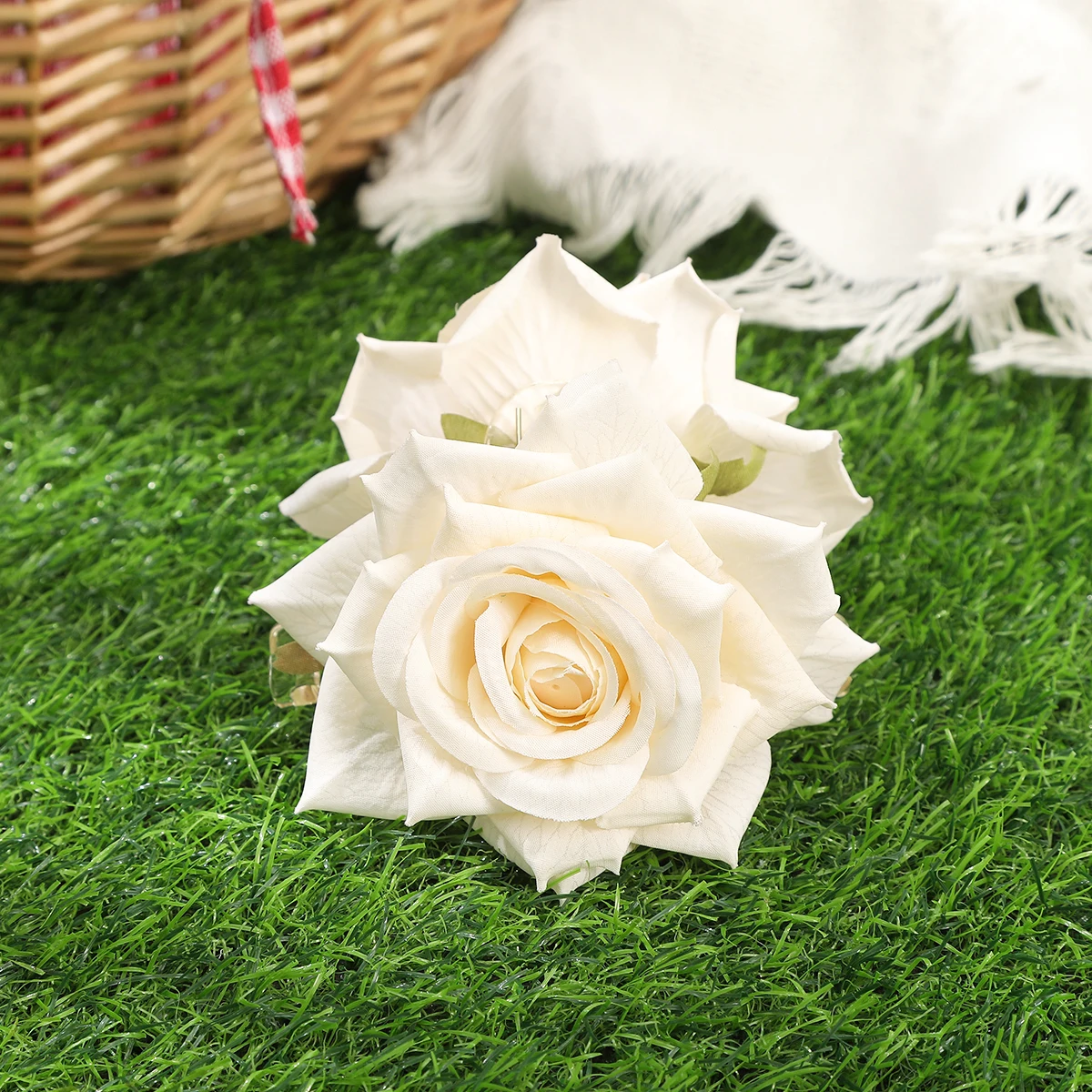 AWATYR Large Simulated Flowers Hair Claw Rose Hair Clip Elegant High-Grade WomenHair Accessories Заколка Для Волос