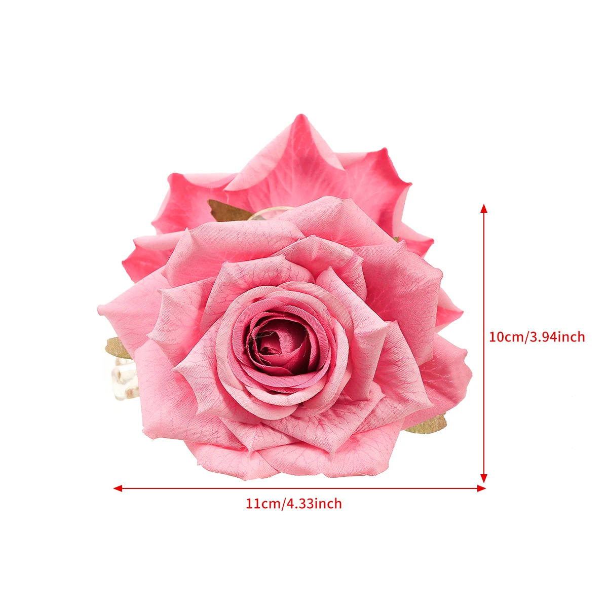 AWATYR Large Simulated Flowers Hair Claw Rose Hair Clip Elegant High-Grade WomenHair Accessories Заколка Для Волос