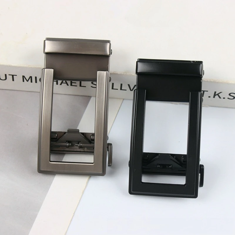 New Men's Belt Buckle Belt Buckle Casual Waist Head Business Accessories Automatic Buckle Width 3.5cm Fashion Belt Buckle