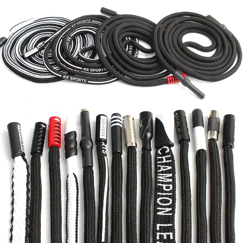 130cm Trouser Waist Drawstring For Women Men Sports Pants Decor Sweater Hat Rope Waist Rope String DIY Clothes Tool Accessories