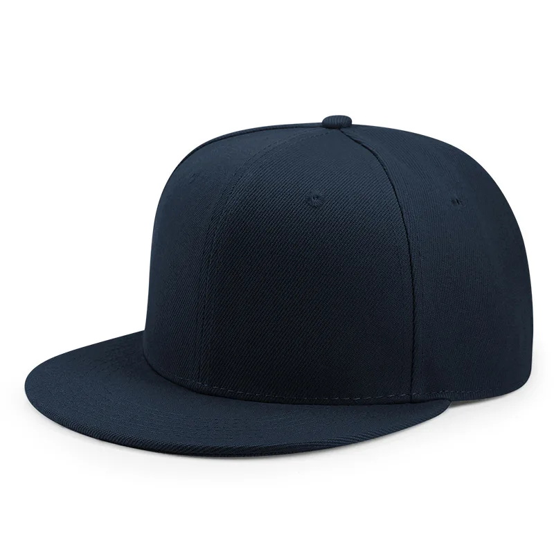 Baseball Caps For Men Women Unisex Hip Hop Solid Color Flat Brim Snapback Hats For Women Spring Summer Sun Hat Street Dance Kpop