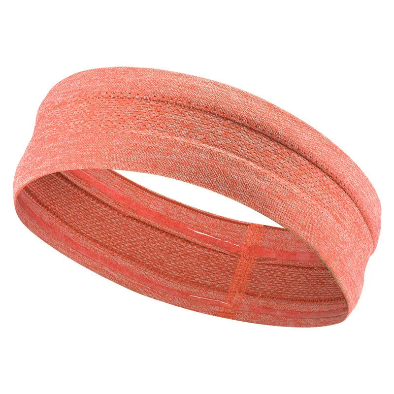 Fashion Summer Sports Headband For Men Non-slip Silicone Sweat Absorbing Headband Women Yoga Fitness Running Hair Accessories