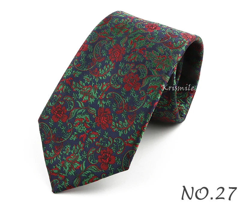 Novelty Floral Ties For Women Men Green Blue Flower Casual Necktie Wedding Party Business Office Daily Wear Cravat Accessory