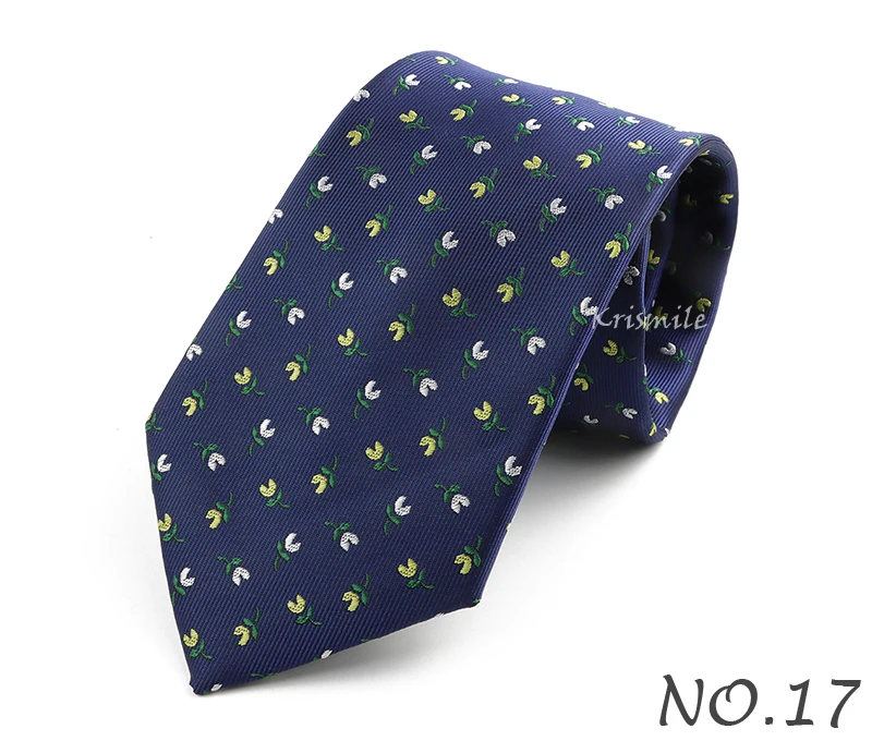 Novelty Floral Ties For Women Men Green Blue Flower Casual Necktie Wedding Party Business Office Daily Wear Cravat Accessory