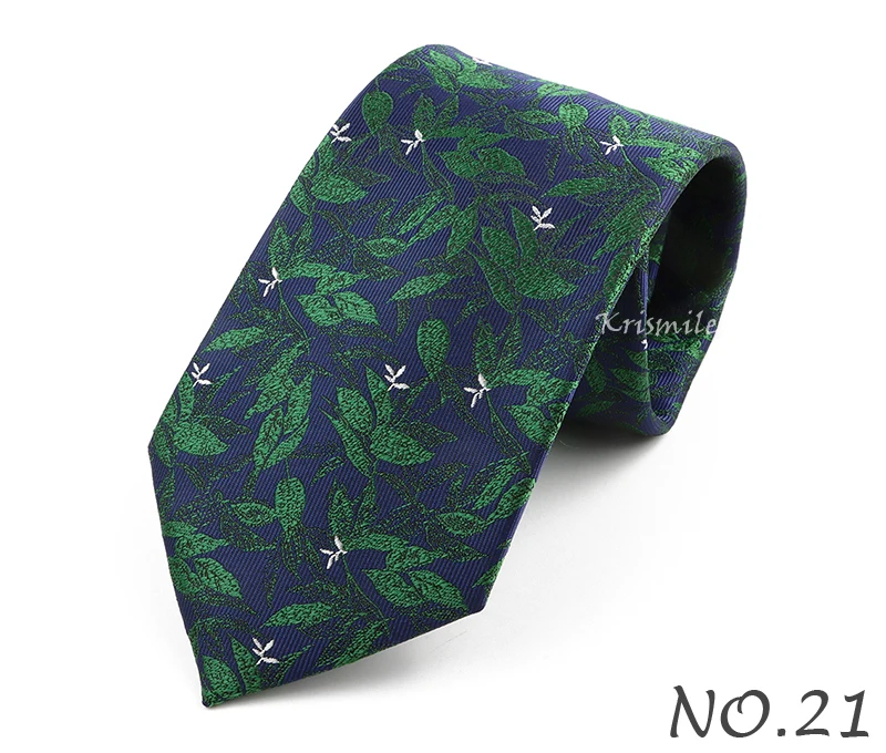 Novelty Floral Ties For Women Men Green Blue Flower Casual Necktie Wedding Party Business Office Daily Wear Cravat Accessory