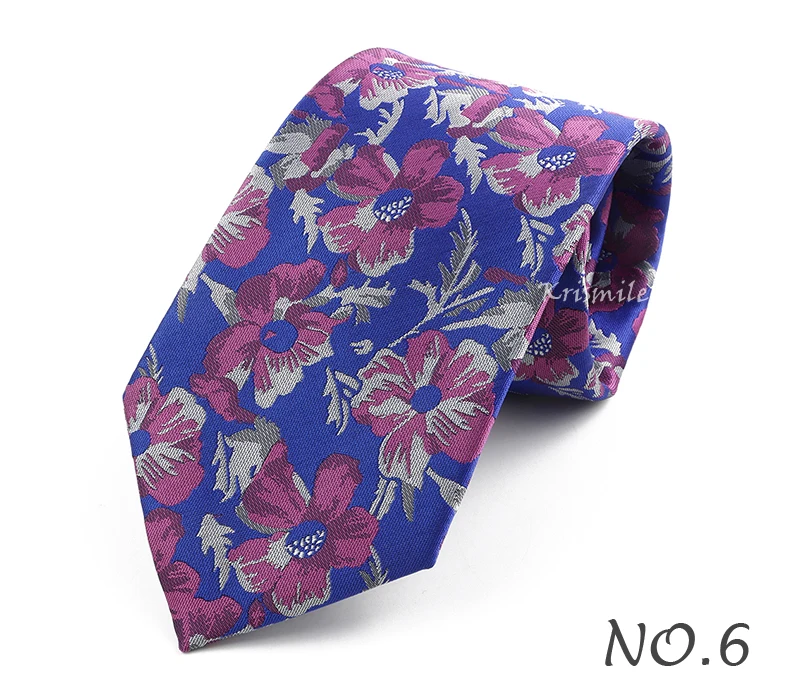 Novelty Floral Ties For Women Men Green Blue Flower Casual Necktie Wedding Party Business Office Daily Wear Cravat Accessory