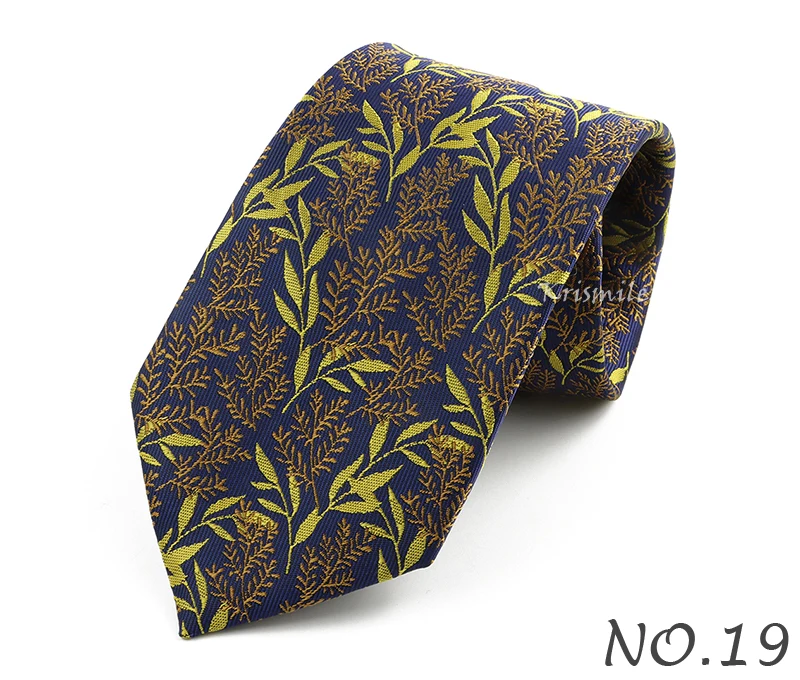 Novelty Floral Ties For Women Men Green Blue Flower Casual Necktie Wedding Party Business Office Daily Wear Cravat Accessory