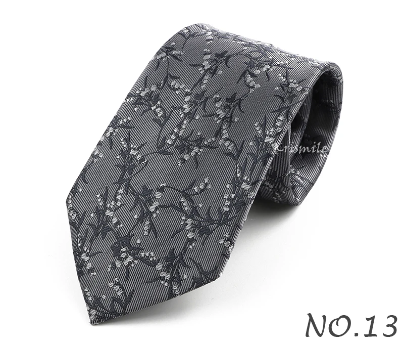 Novelty Floral Ties For Women Men Green Blue Flower Casual Necktie Wedding Party Business Office Daily Wear Cravat Accessory