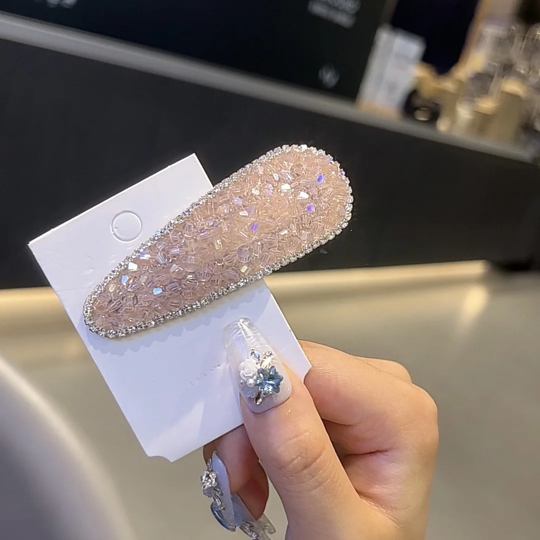 Korean Glitter Sequins Metal Hair Clips Women Girls Fashion Bangs Hairpins BB Clips Barrettes Headwear Hair Styling Accessories