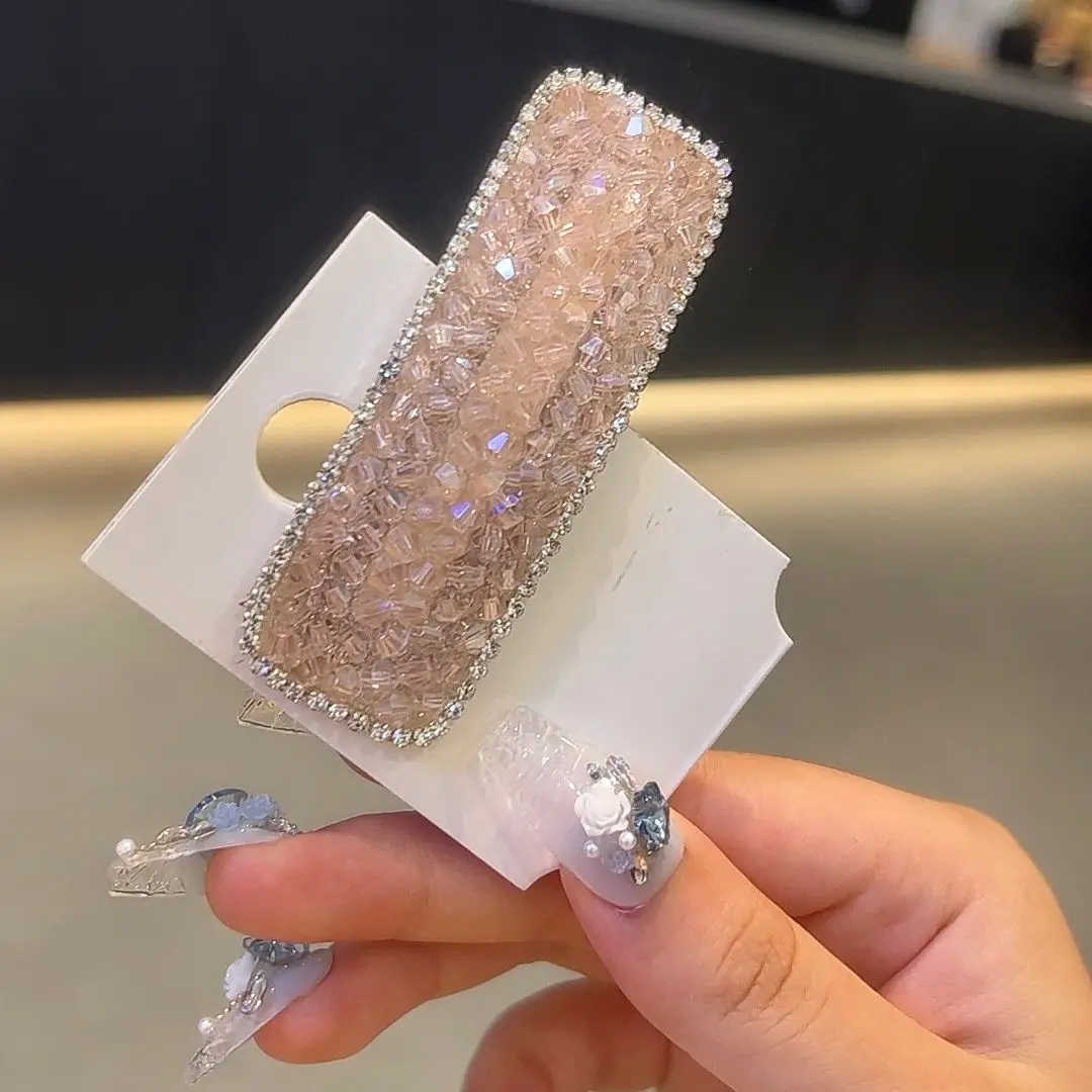 Korean Glitter Sequins Metal Hair Clips Women Girls Fashion Bangs Hairpins BB Clips Barrettes Headwear Hair Styling Accessories