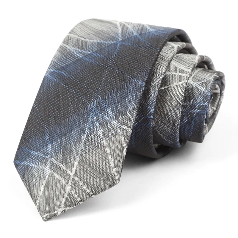 Luxury Skinny 6CM Mens Necktie Ties For Man Striped Plaid Floral Solid Jacquard Ascot Business Party Neck Tie Accssories