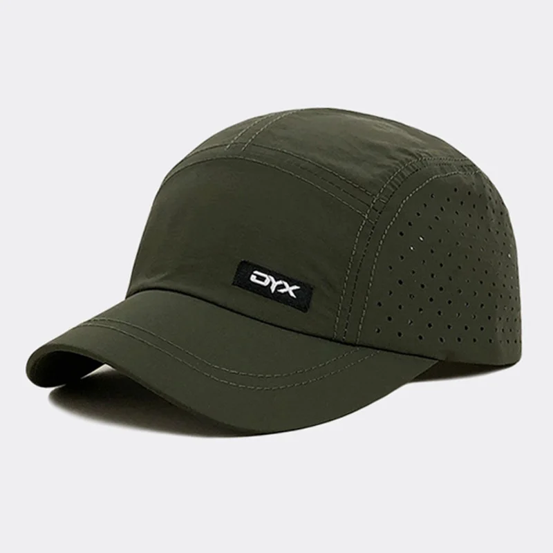 A Men'S Short-Brim Cap, New Summer Style, Breathable And Quick-Drying Baseball Hat, Lightweight Soft-Top Duckbill Cap for Women