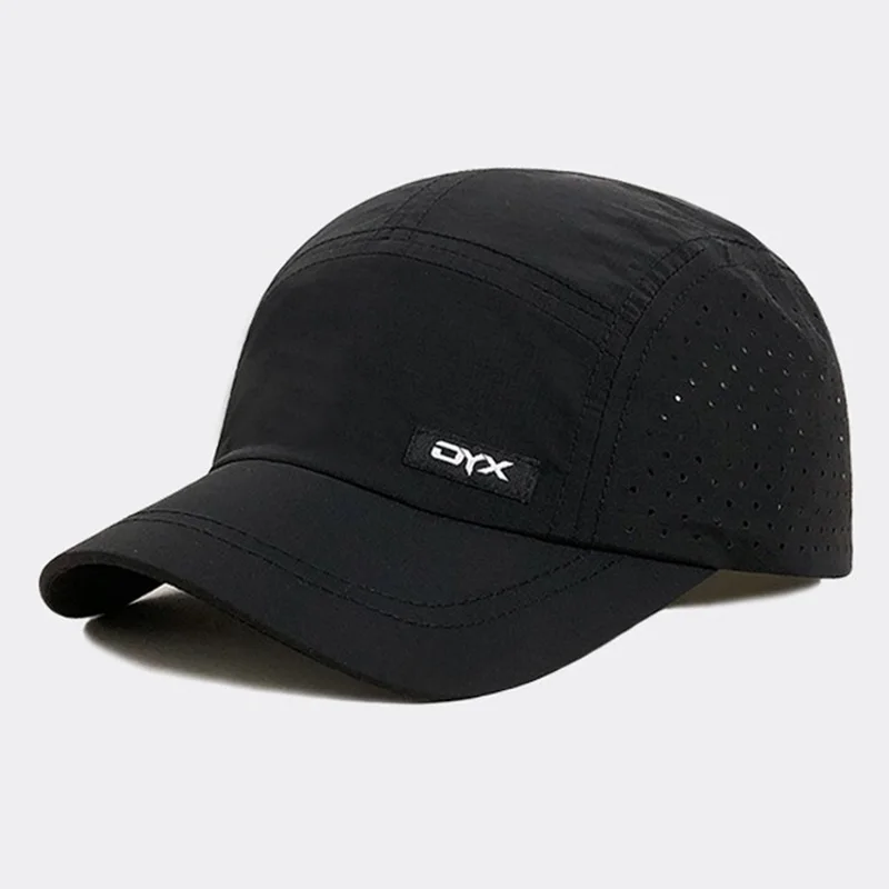 A Men'S Short-Brim Cap, New Summer Style, Breathable And Quick-Drying Baseball Hat, Lightweight Soft-Top Duckbill Cap for Women