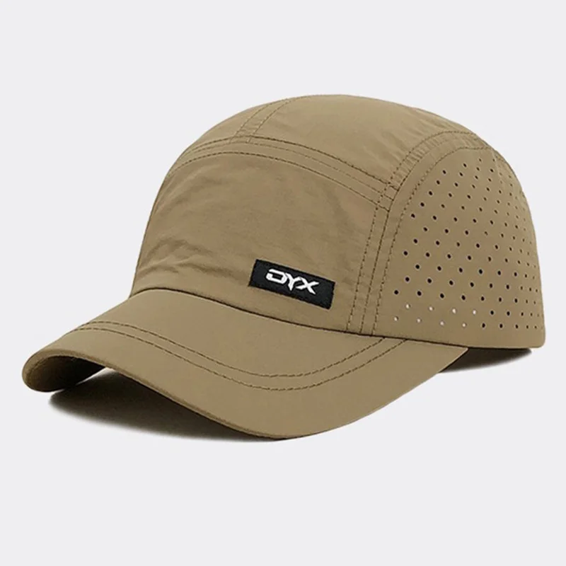 A Men'S Short-Brim Cap, New Summer Style, Breathable And Quick-Drying Baseball Hat, Lightweight Soft-Top Duckbill Cap for Women