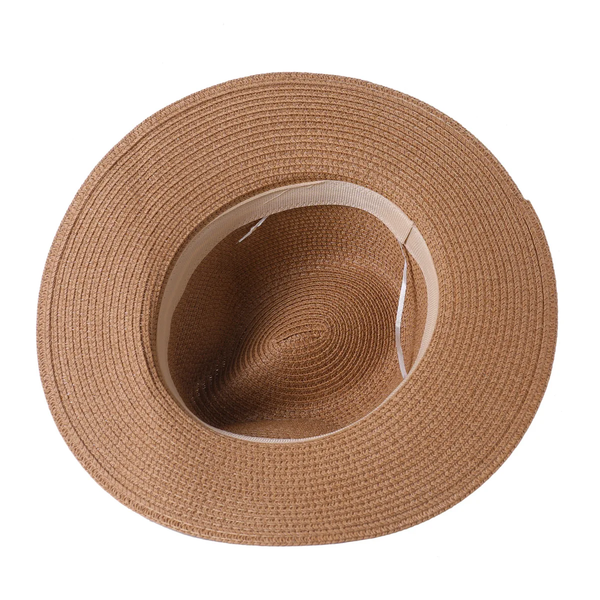 Summer Soft Shaped Straw Hats Women/Men Outdoor Foldable UV Protection Hat Panama Beach Sun Hat