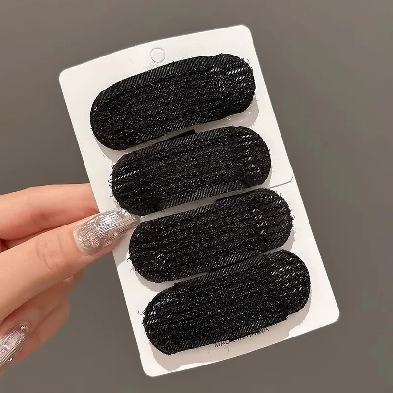 2/8pcs Puff Hair Head Cushion Hair Clips for Women Girl Invisible Volume HairBase Fluffy Sponge Clip Bun DIY Hair Styling Tools